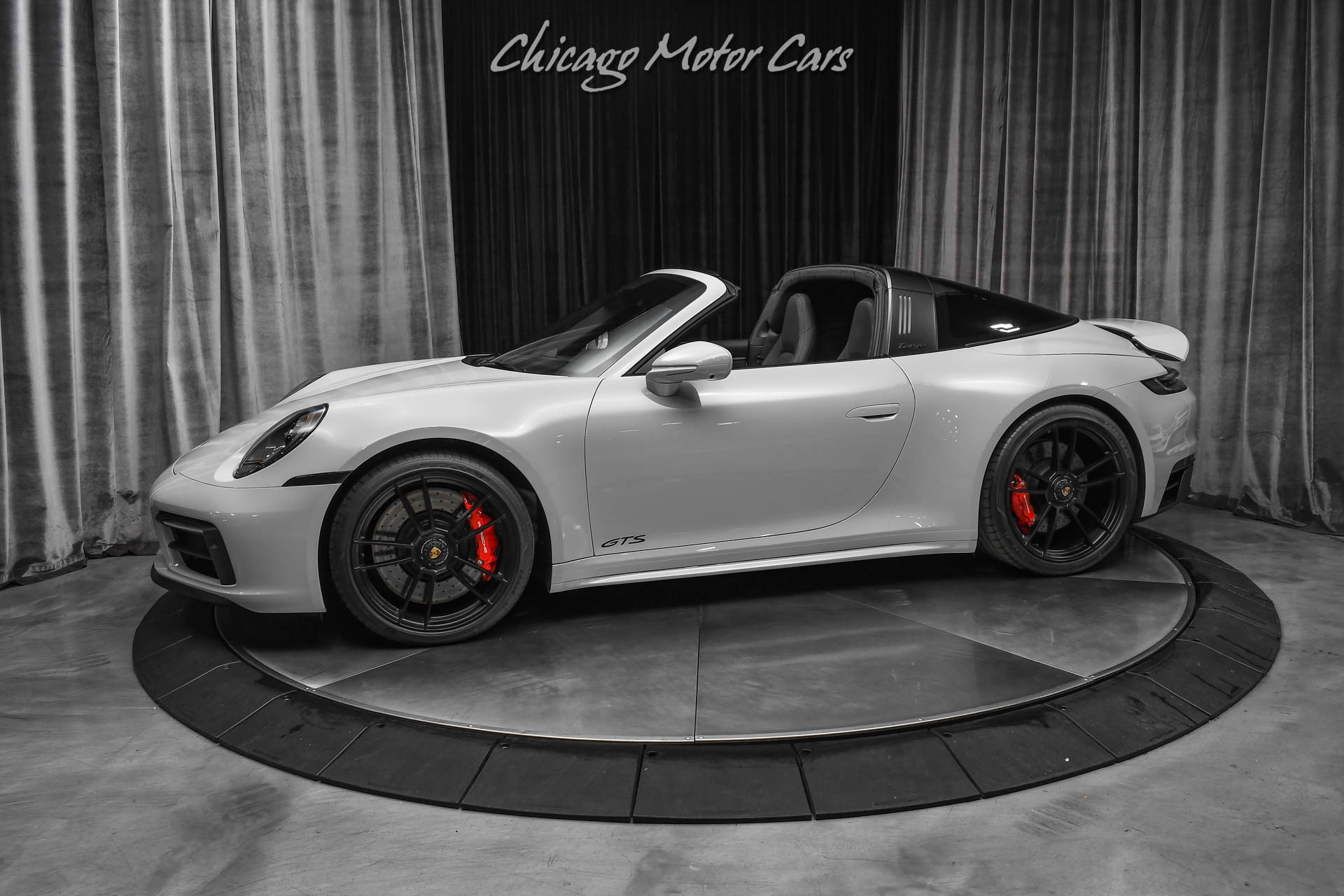 Used-2023-Porsche-911-Targa-4-GTS-Only-900-Miles-Front-Lift-ChalkBlack-LOADED-Paint-Protection