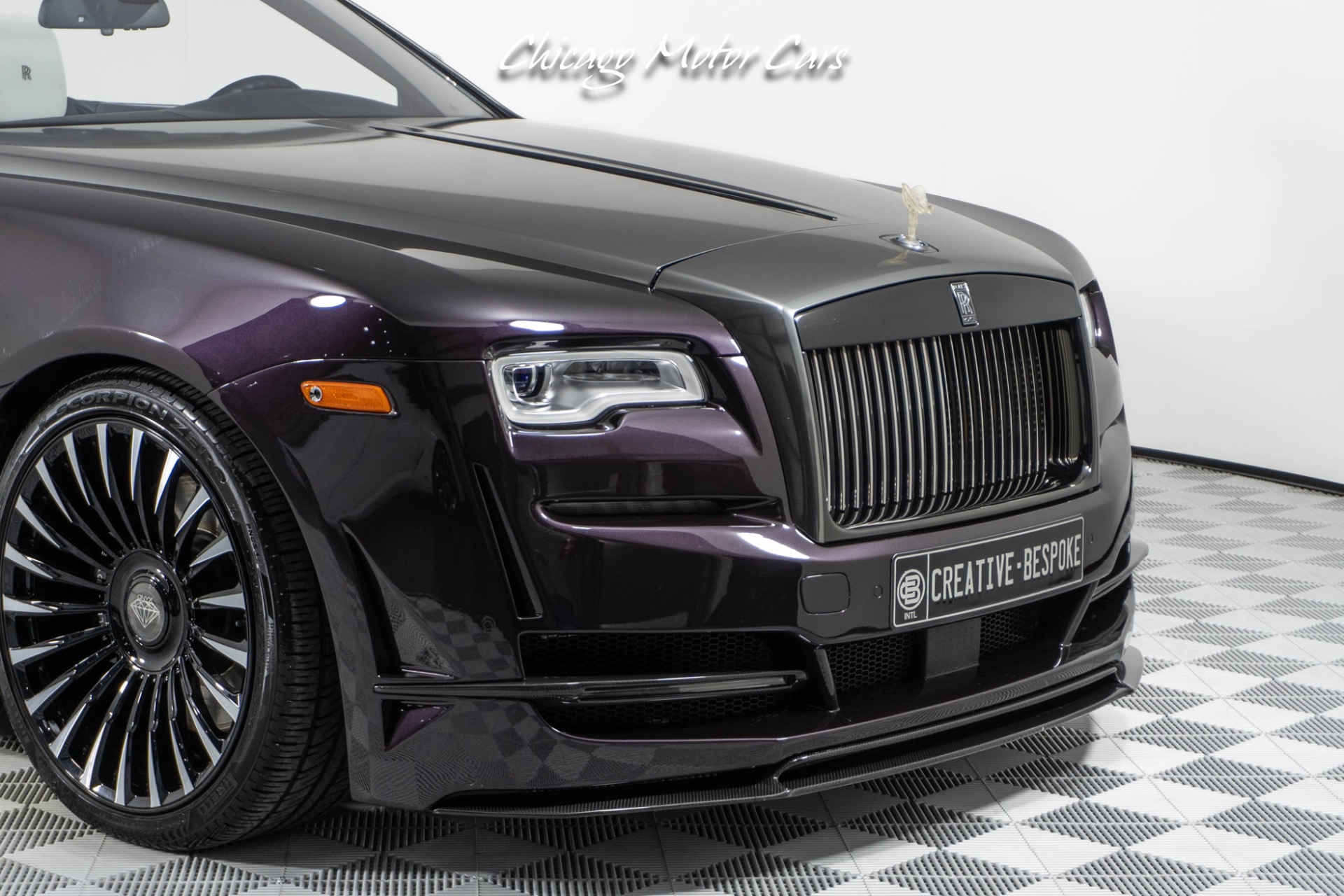 Used-2018-Rolls-Royce-Dawn-Black-Badge-Onyx-Edition-RARE-Twilight-Purple-Exterior-Loaded