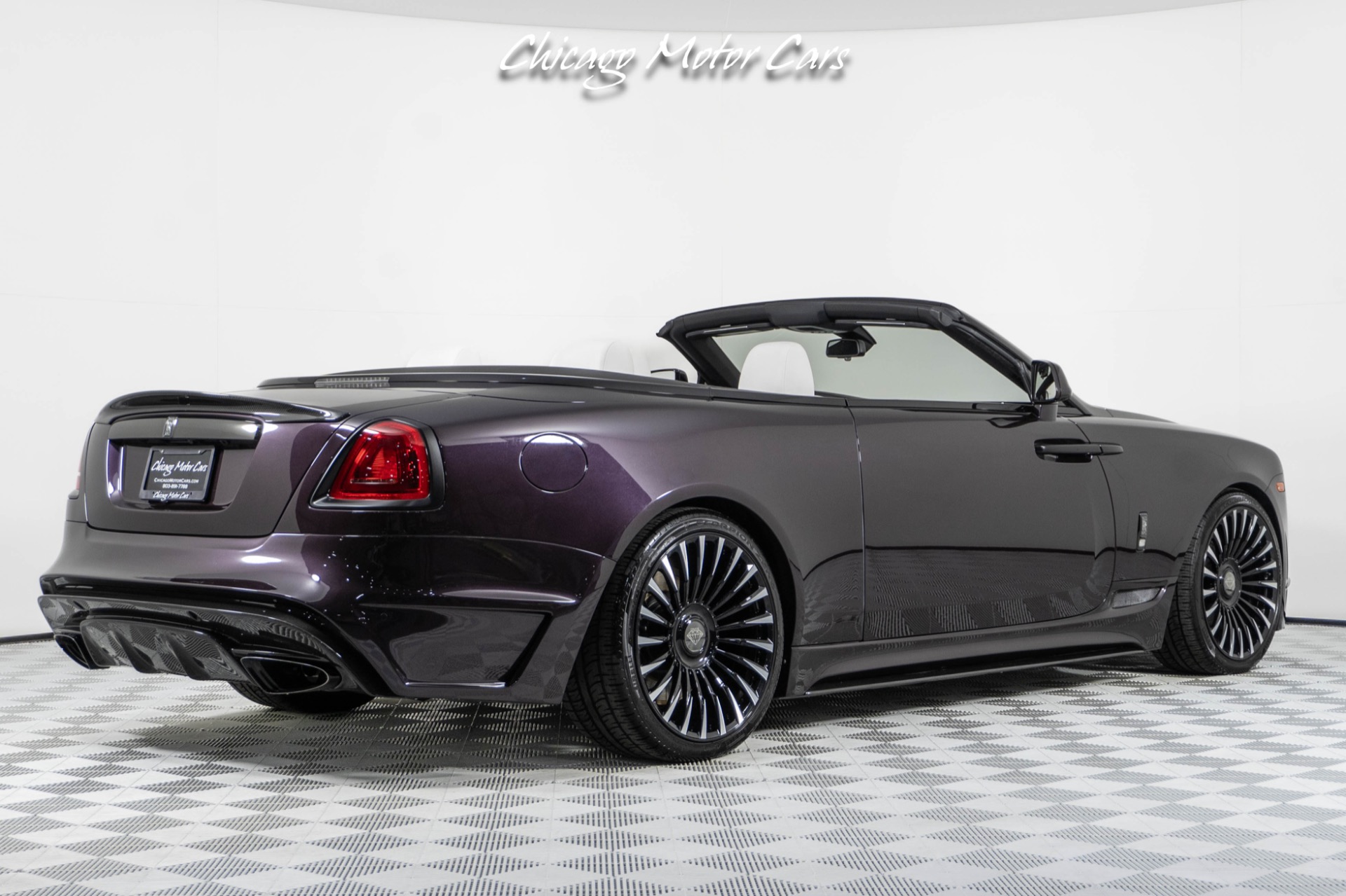 Used-2018-Rolls-Royce-Dawn-Black-Badge-Onyx-Edition-RARE-Twilight-Purple-Exterior-Loaded