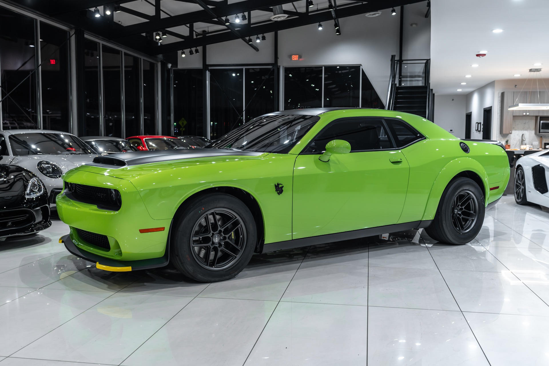 Used-2023-Dodge-Challenger-SRT-Hellcat-Redeye-Demon-170-Only-128-Miles-Premium-Group-Loaded-Rare