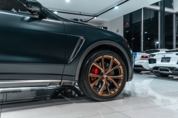 Used-2020-Jaguar-F-PACE-SVR-SUV-RARE-Satin-British-Racing-Green-Carbon-Trim-Supercharged-V8