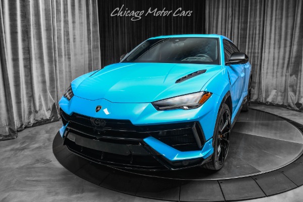 Used-2024-Lamborghini-Urus-S-SUV-Blu-Cepheus-Only-175-Miles-3D-B-O-Audio-Style-Pack-LOADED