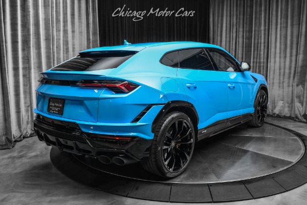 Used-2024-Lamborghini-Urus-S-SUV-Blu-Cepheus-Only-175-Miles-3D-B-O-Audio-Style-Pack-LOADED