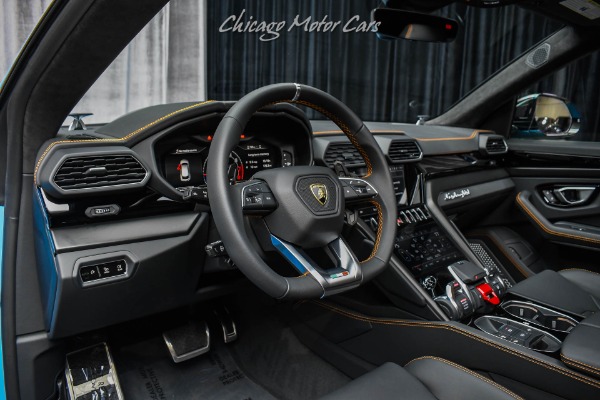 Used-2024-Lamborghini-Urus-S-SUV-Blu-Cepheus-Only-175-Miles-3D-B-O-Audio-Style-Pack-LOADED