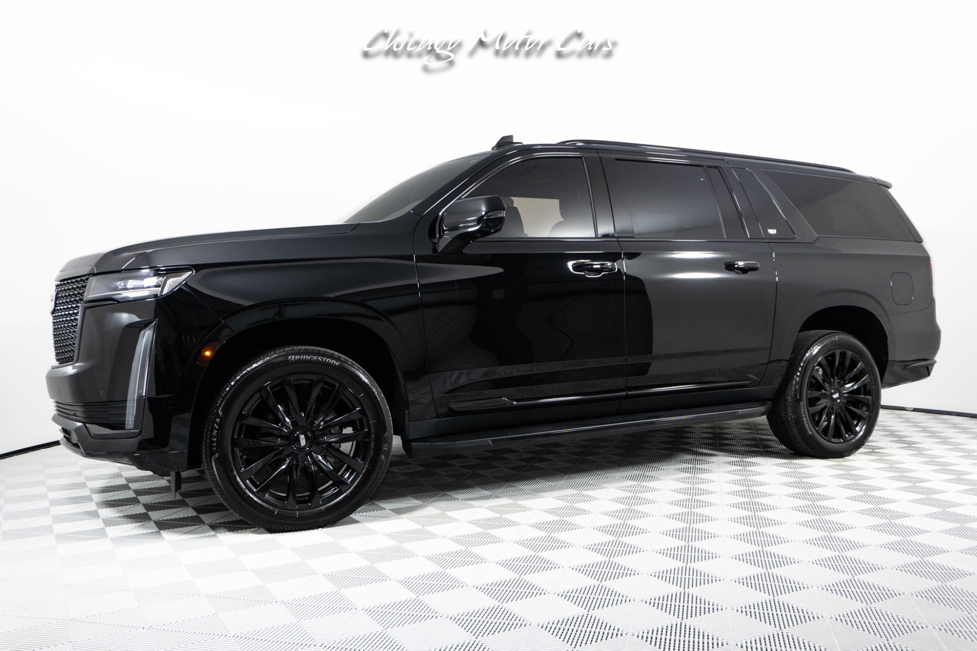 Used-2022-Cadillac-Escalade-ESV-Luxury-3-Row-SUV-Heated-Seats-Heated-Steering-Wheel-Black-Out-Pkg