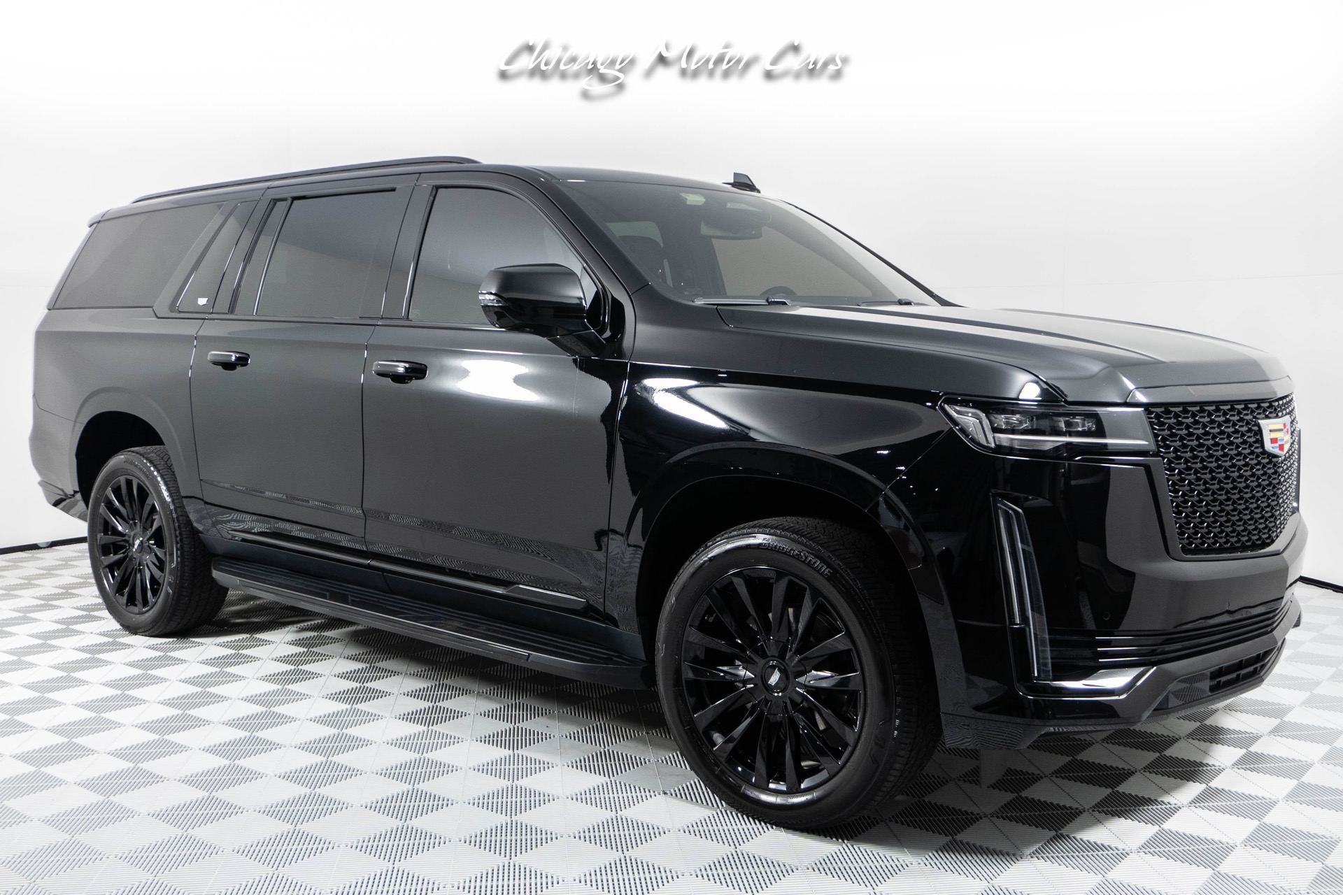 Used-2022-Cadillac-Escalade-ESV-Luxury-3-Row-SUV-Heated-Seats-Heated-Steering-Wheel-Black-Out-Pkg