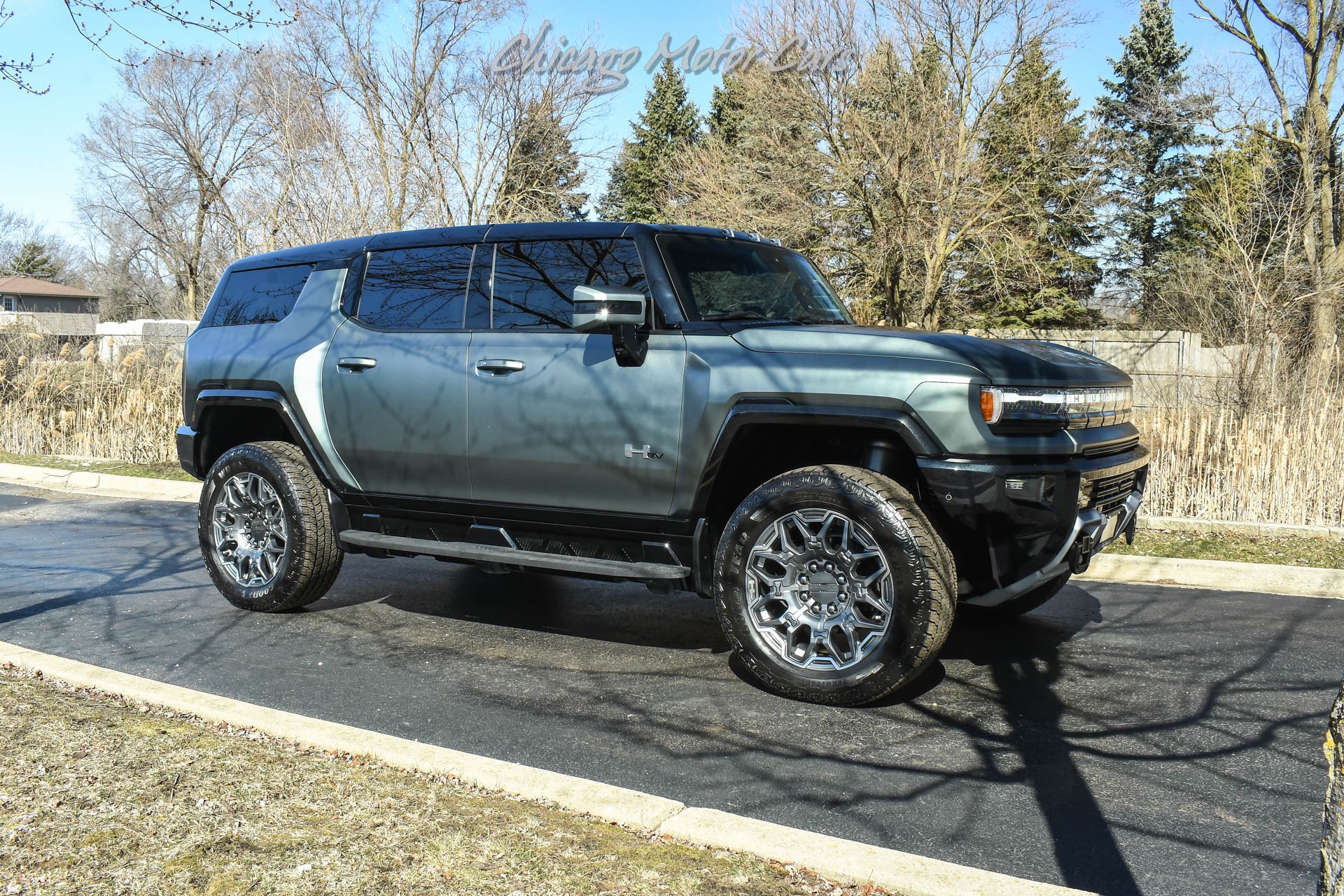 Used-2024-GMC-HUMMER-EV-3X-Edition-1-SUV-Moonshot-Matte-Green-1000-HP--11500-TQ-ONLY-3k-Miles