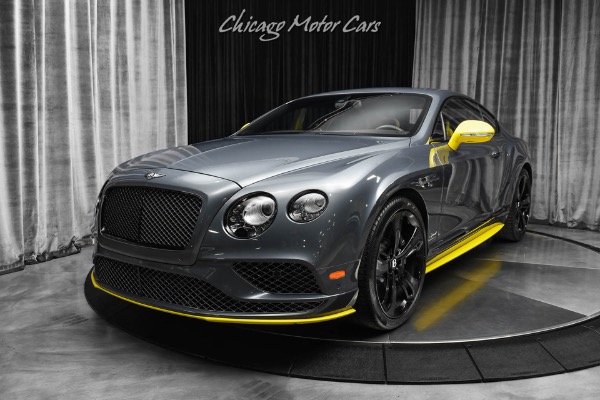 Used-2017-Bentley-Continental-GT-Speed-Black-Edition-WCyber-Yellow-Accents-Low-Miles-Loaded