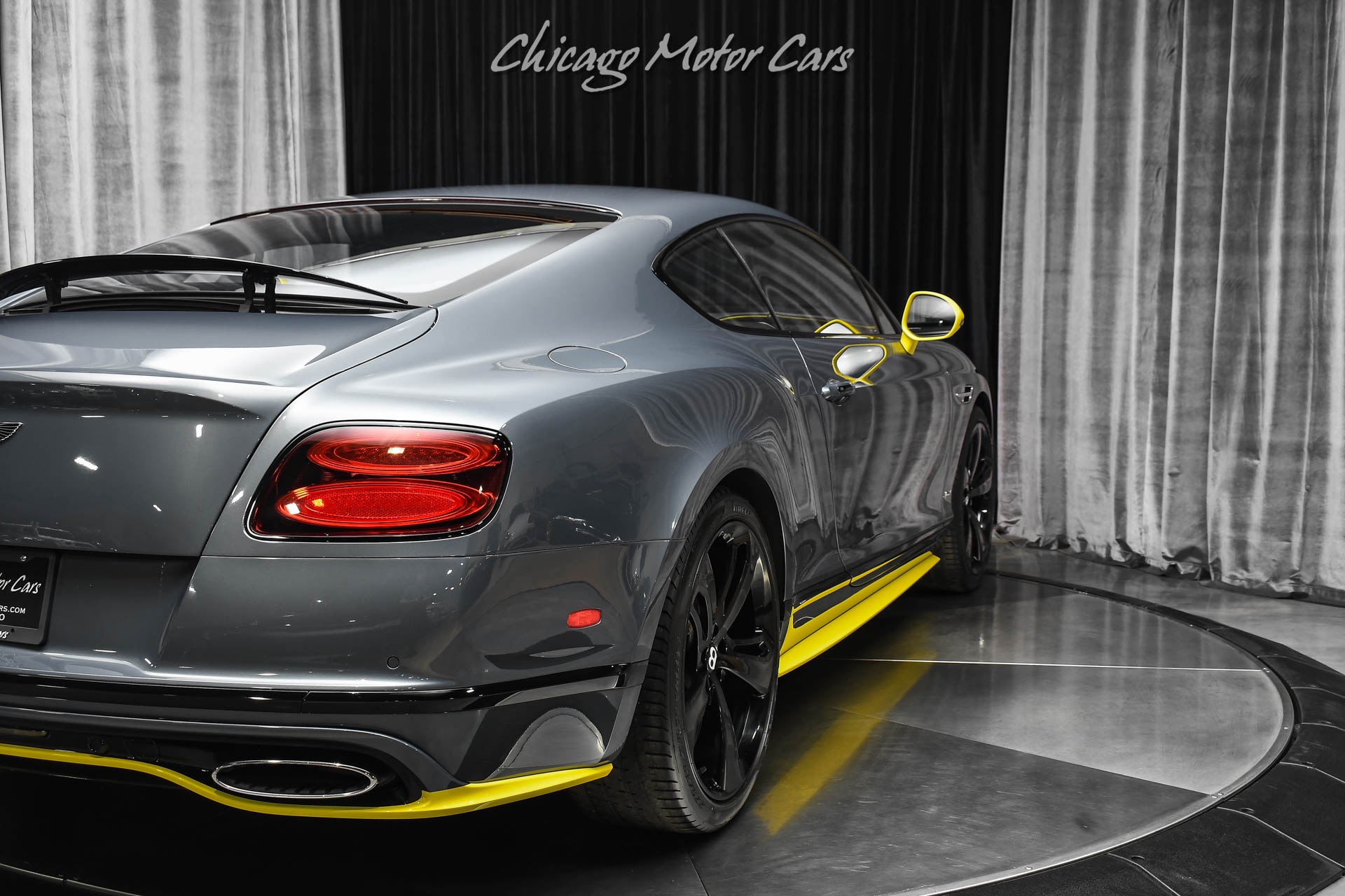 Used-2017-Bentley-Continental-GT-Speed-Black-Edition-WCyber-Yellow-Accents-Low-Miles-Loaded