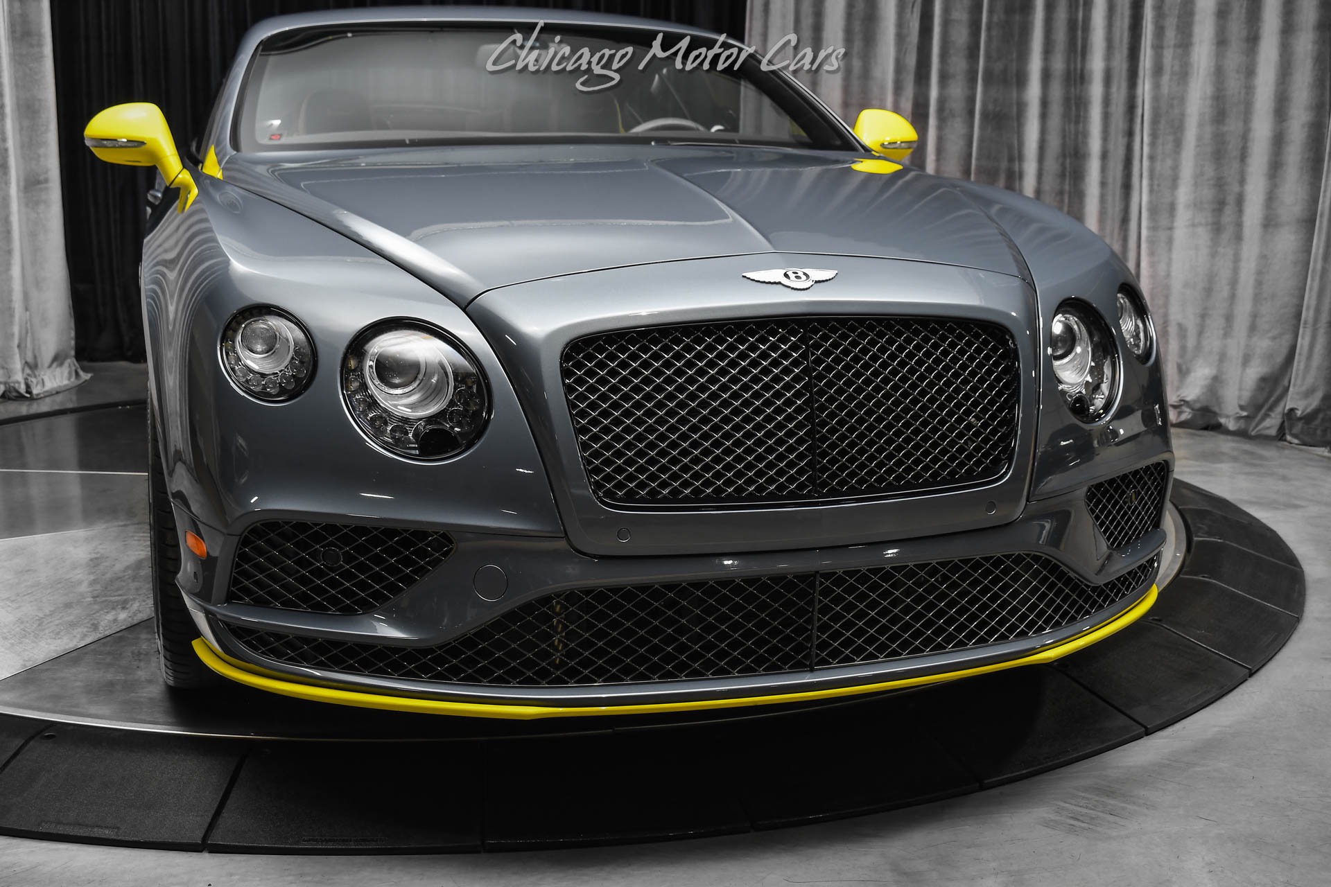 Used-2017-Bentley-Continental-GT-Speed-Black-Edition-WCyber-Yellow-Accents-Low-Miles-Loaded