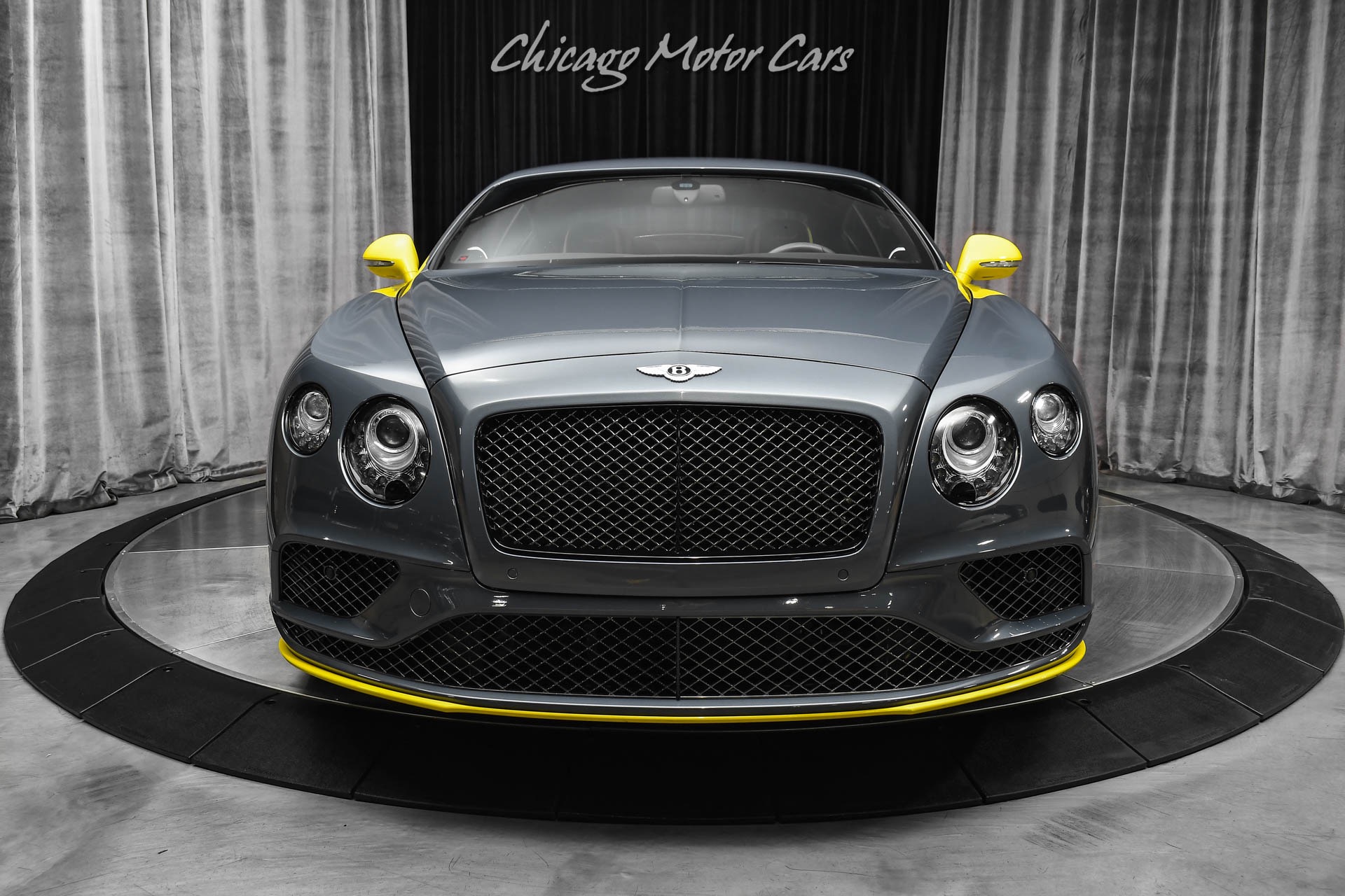 Used-2017-Bentley-Continental-GT-Speed-Black-Edition-WCyber-Yellow-Accents-Low-Miles-Loaded