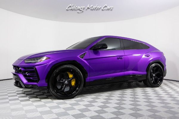 Used 2021 Lamborghini Urus Base with VIN ZPBUA1ZL8MLA14758 for sale in West Chicago, IL