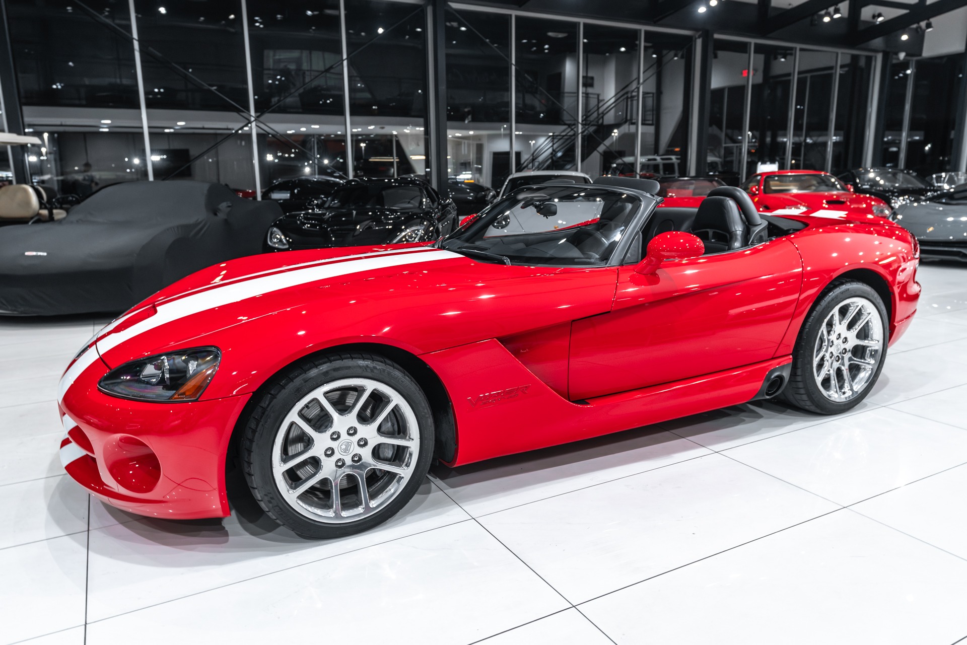 Used-2003-Dodge-Viper-SRT-10-Convertible-6-Speed-Manual-HOT-Color-ONLY-13k-Miles-Collector-Car