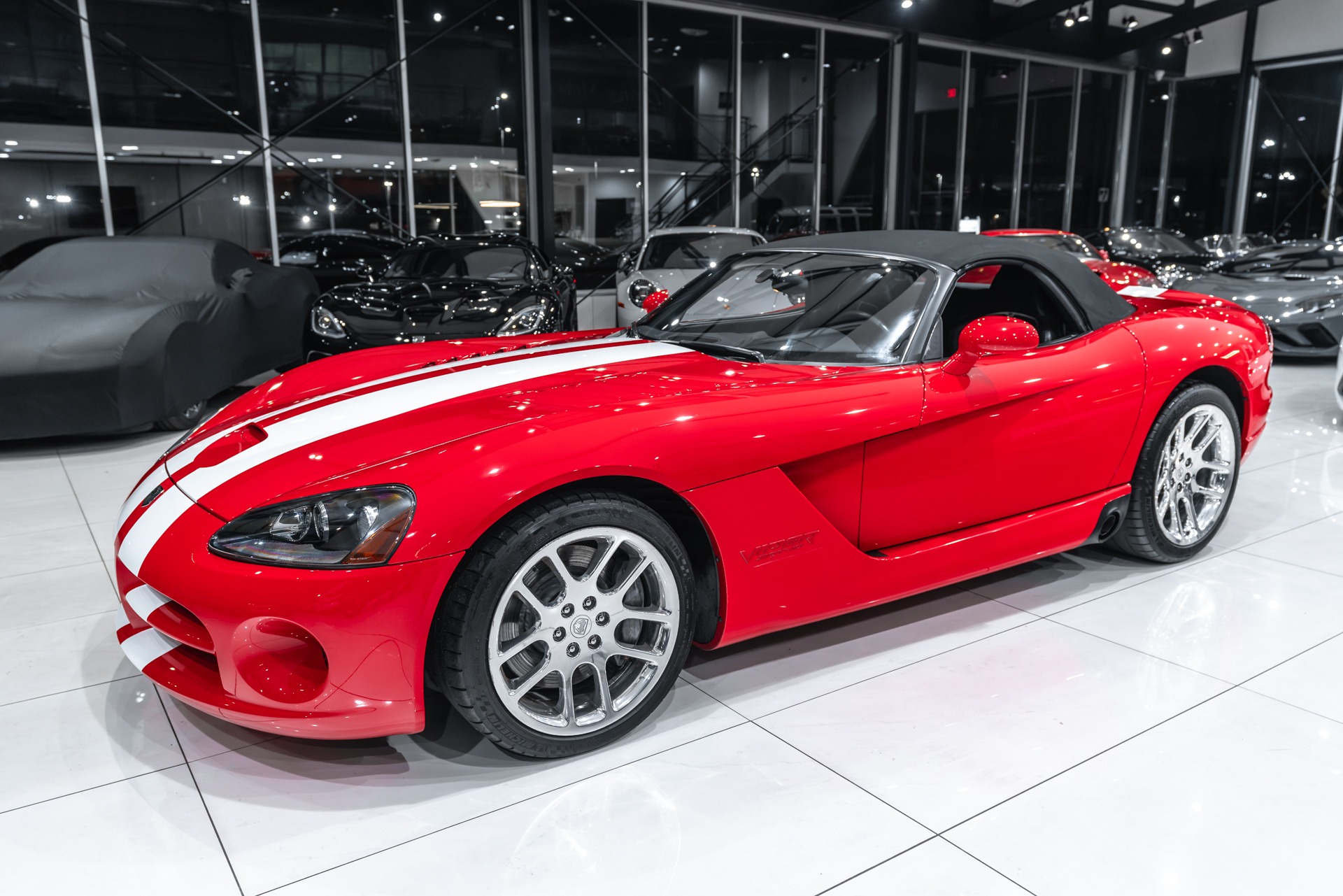 Used-2003-Dodge-Viper-SRT-10-Convertible-6-Speed-Manual-HOT-Color-ONLY-13k-Miles-Collector-Car