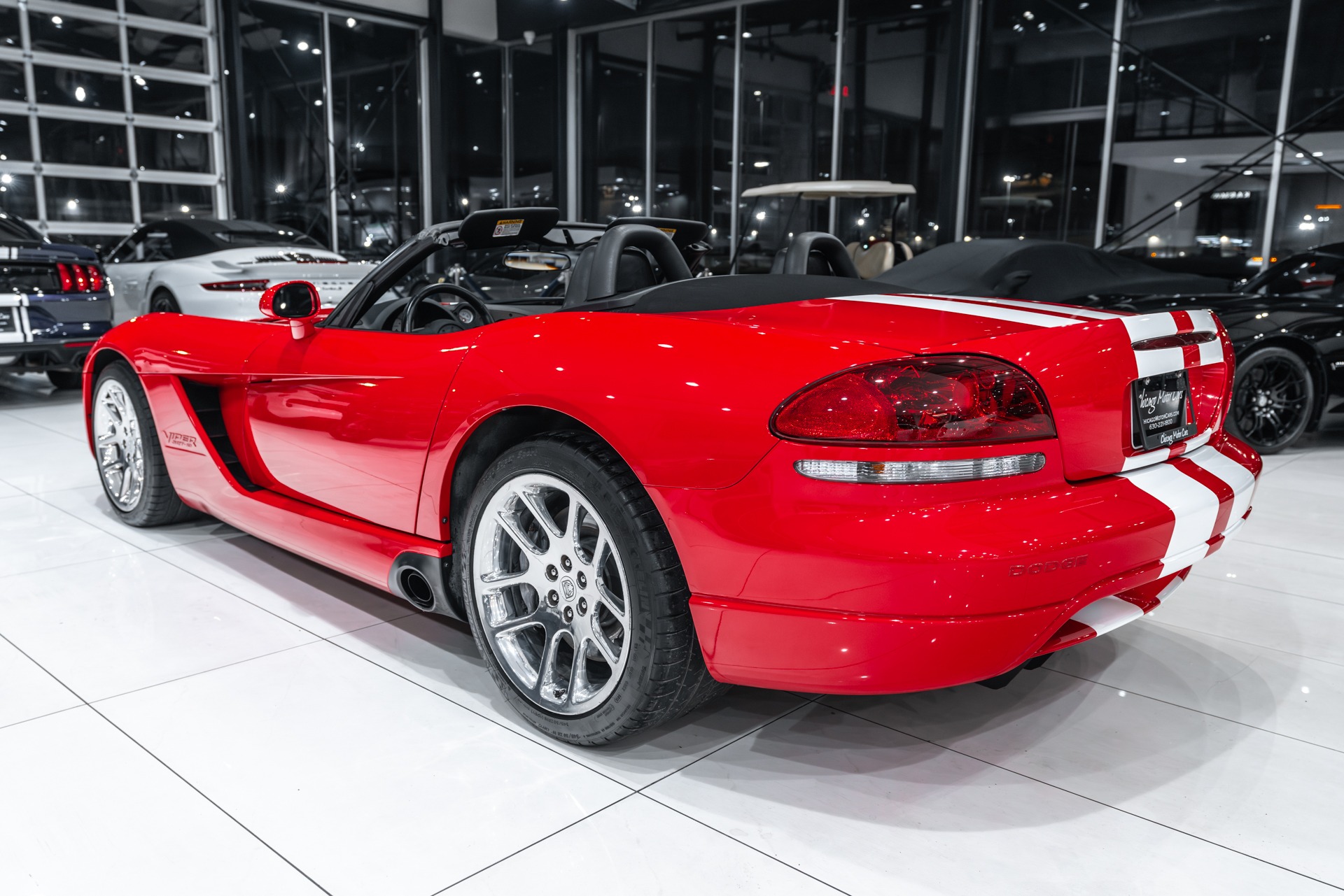 Used-2003-Dodge-Viper-SRT-10-Convertible-6-Speed-Manual-HOT-Color-ONLY-13k-Miles-Collector-Car