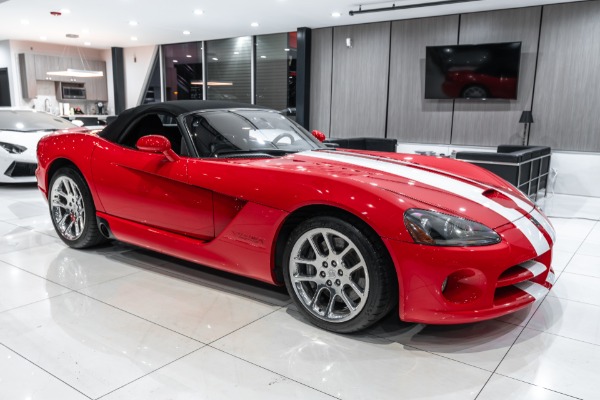 Used-2003-Dodge-Viper-SRT-10-Convertible-6-Speed-Manual-HOT-Color-ONLY-13k-Miles-Collector-Car