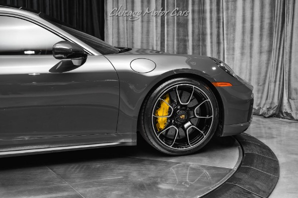 Used-2021-Porsche-911-Turbo-S-Coupe-Highly-Desired-PTS-Grey-Black-4k-Miles-Burmester-Front-PPF