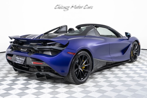 Used-2020-McLaren-720S-Spider-Performance-MSO-Lantana-Purple-TONS-Of-Carbon-Fiber-Loaded