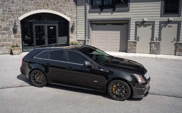 Used-2011-Cadillac-CTS-V-Wagon-ONLY-11k-Miles-Manual-Transmission-Diamond-Black-Paint-RARE