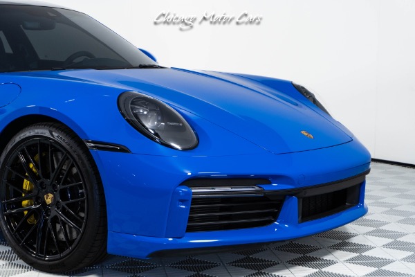 Used-2022-Porsche-911-Turbo-Coupe-Pano-Sunroof-RARE-Shark-Blue-ONLY-6K-Miles-Loaded