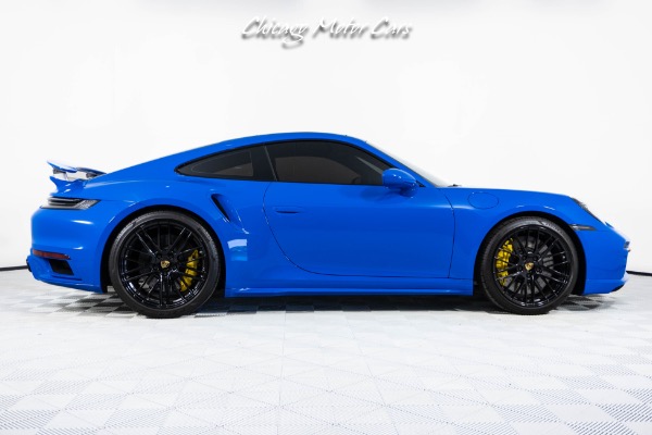 Used-2022-Porsche-911-Turbo-Coupe-Pano-Sunroof-RARE-Shark-Blue-ONLY-6K-Miles-Loaded