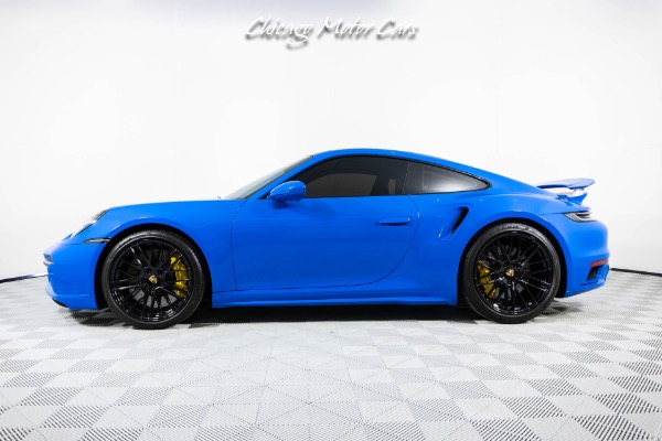 Used-2022-Porsche-911-Turbo-Coupe-Pano-Sunroof-RARE-Shark-Blue-ONLY-6K-Miles-Loaded