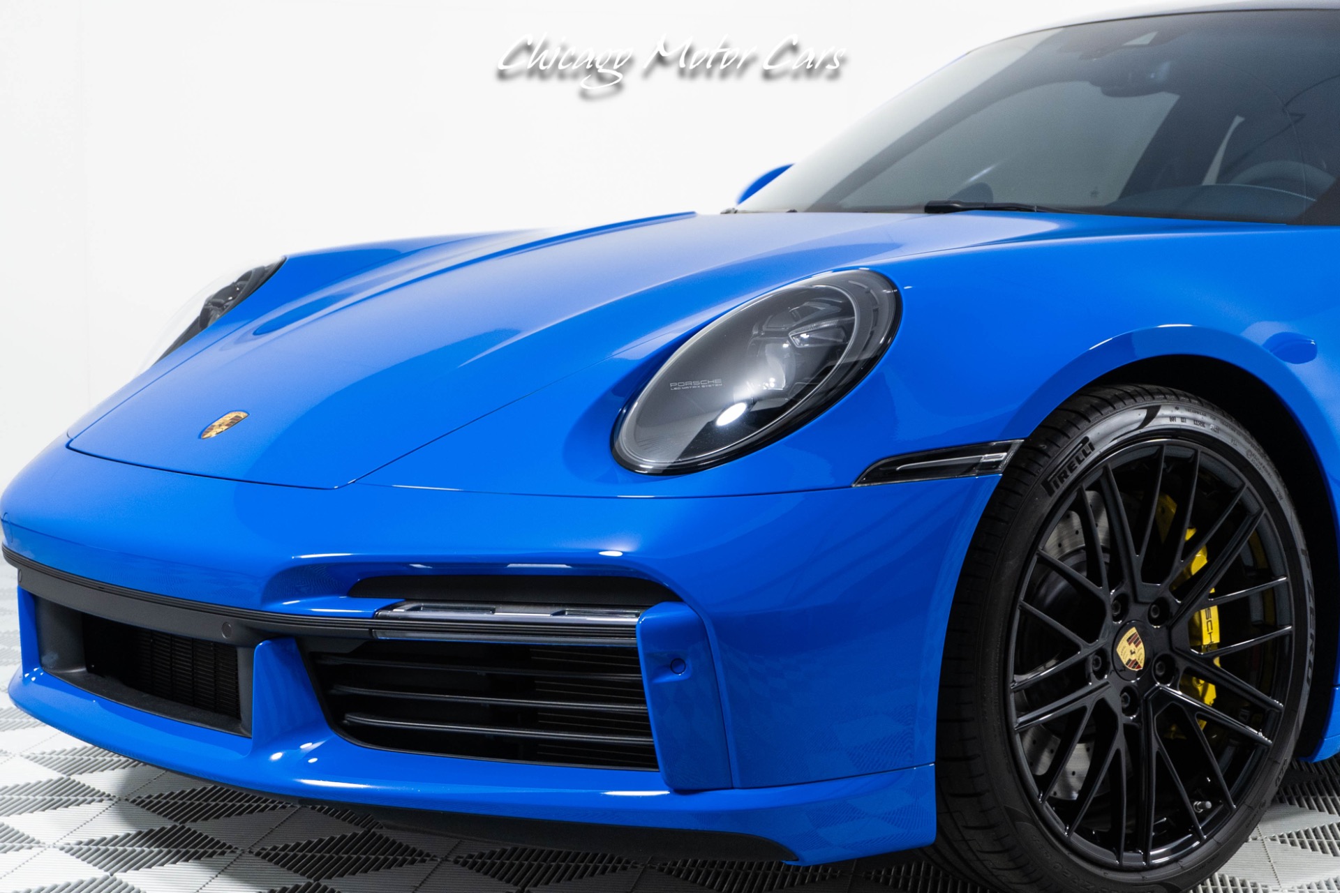 Used-2022-Porsche-911-Turbo-Coupe-Pano-Sunroof-RARE-Shark-Blue-ONLY-6K-Miles-Loaded