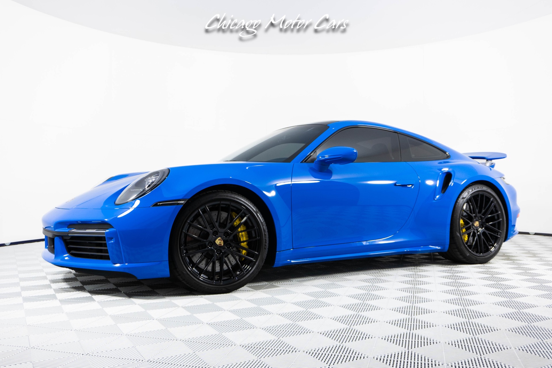 Used-2022-Porsche-911-Turbo-Coupe-Pano-Sunroof-RARE-Shark-Blue-ONLY-6K-Miles-Loaded