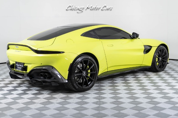 Used-2019-Aston-Martin-Vantage-AML-Lime-Essence-Paint-Carbon-Fiber-Pack-Sports-Plus-Loaded