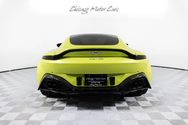 Used-2019-Aston-Martin-Vantage-AML-Lime-Essence-Paint-Carbon-Fiber-Pack-Sports-Plus-Loaded