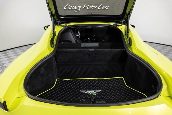 Used-2019-Aston-Martin-Vantage-AML-Lime-Essence-Paint-Carbon-Fiber-Pack-Sports-Plus-Loaded