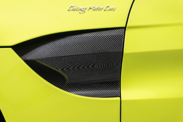 Used-2019-Aston-Martin-Vantage-AML-Lime-Essence-Paint-Carbon-Fiber-Pack-Sports-Plus-Loaded