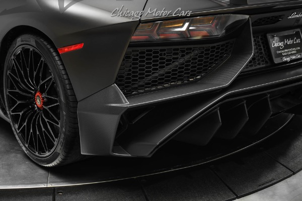 Used-2016-Lamborghini-Aventador-SV-Coupe-LP750-4-Factory-Matte-Black-MSRP-540k-Serviced-Capristo-Exhaust