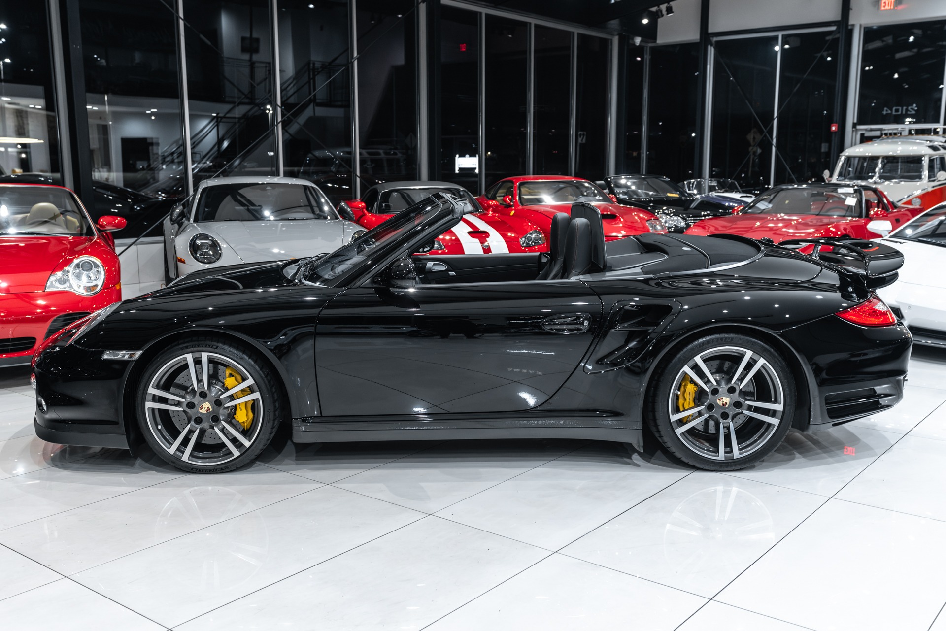 Used-2012-Porsche-911-Turbo-S-Convertible-12-Way-Comfort-Seats-Turbo-II-Wheels-ONLY-13k-Miles