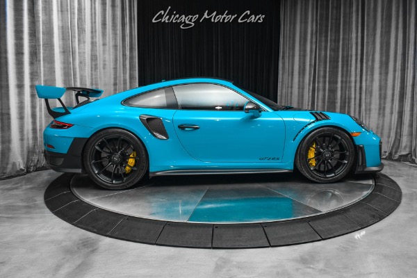 Used-2019-Porsche-911-GT2-RS-Weissach-Package-Lift-Miami-Blue-Only-4k-Miles-LOADED-MSRP-382295