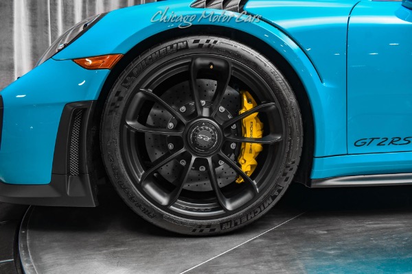 Used-2019-Porsche-911-GT2-RS-Weissach-Package-Lift-Miami-Blue-Only-4k-Miles-LOADED-MSRP-382295