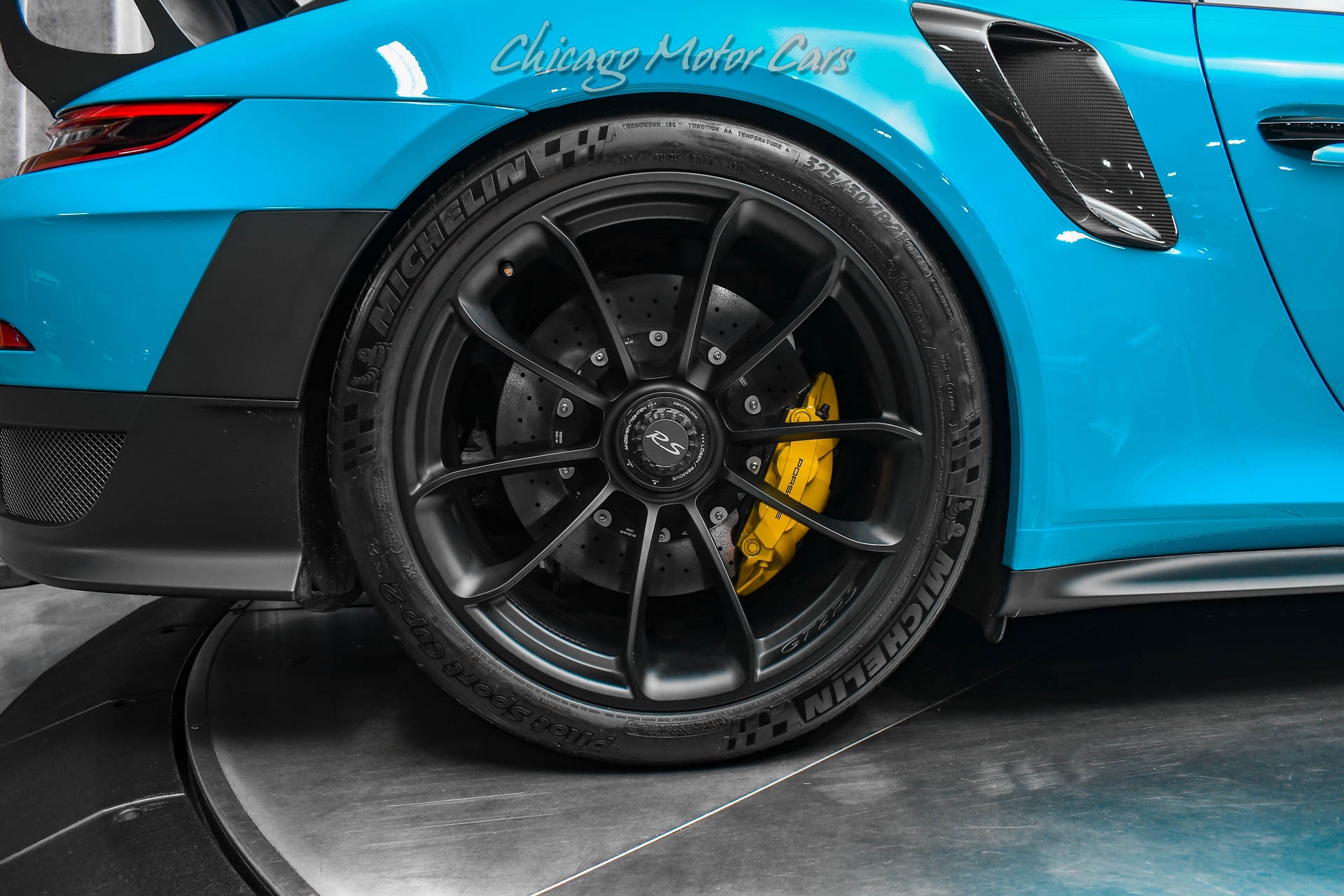 Used-2019-Porsche-911-GT2-RS-Weissach-Package-Lift-Miami-Blue-Only-4k-Miles-LOADED-MSRP-382295