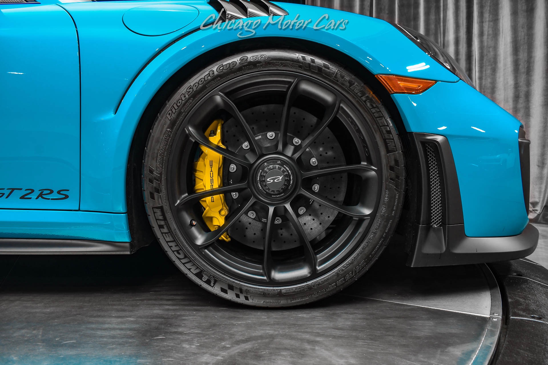 Used-2019-Porsche-911-GT2-RS-Weissach-Package-Lift-Miami-Blue-Only-4k-Miles-LOADED-MSRP-382295