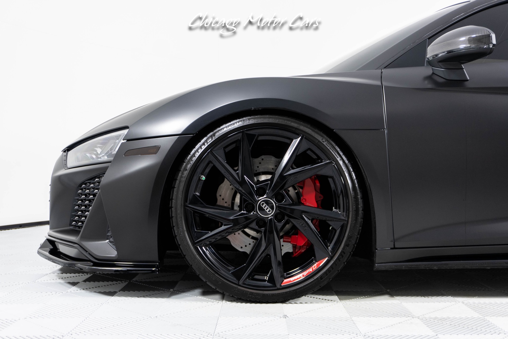 Used-2022-Audi-R8-52-V10-Performance-Sinister-Spec-Premium-Package-Carbon-GT-Style-Spoiler