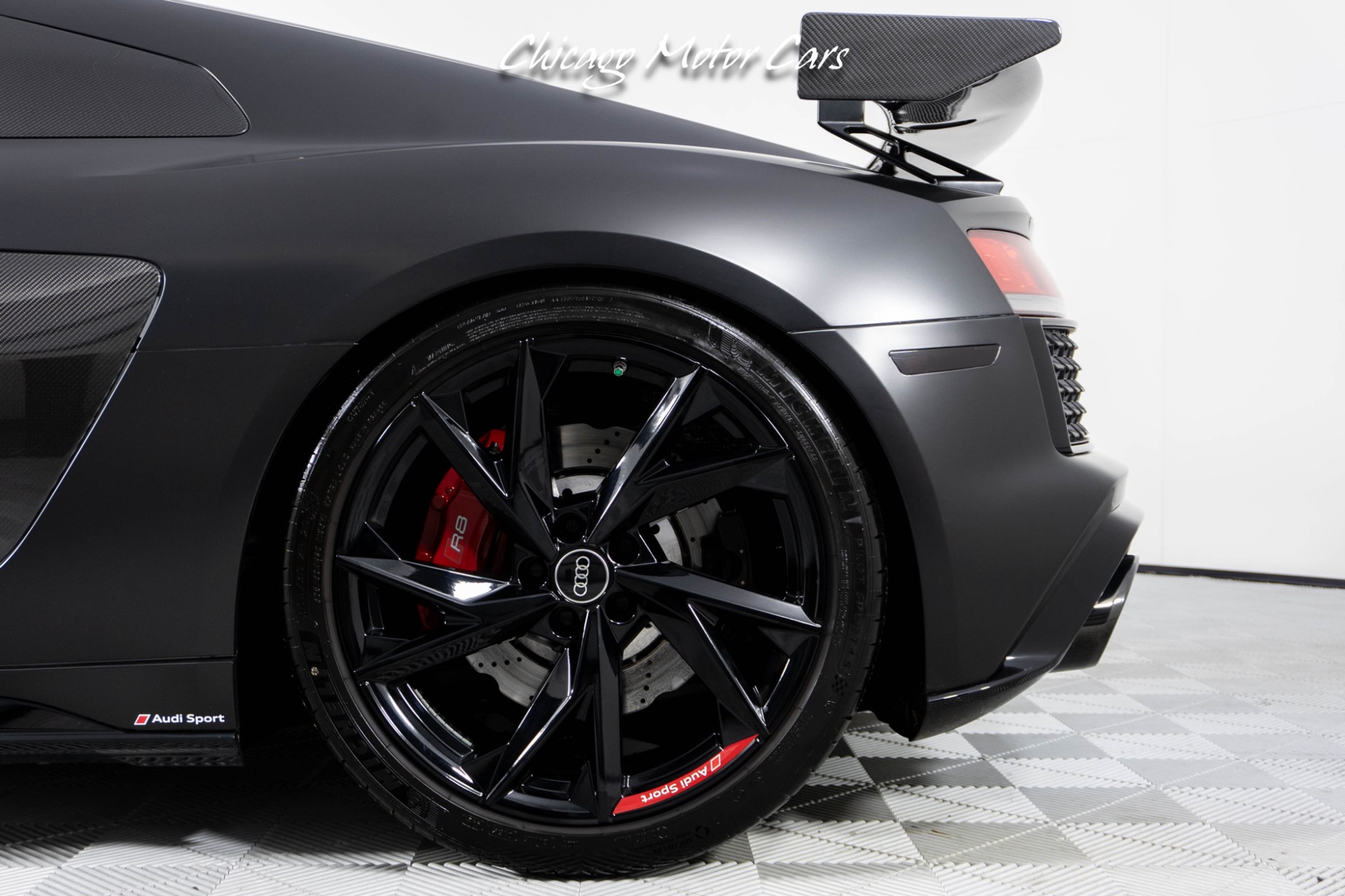 Used-2022-Audi-R8-52-V10-Performance-Sinister-Spec-Premium-Package-Carbon-GT-Style-Spoiler