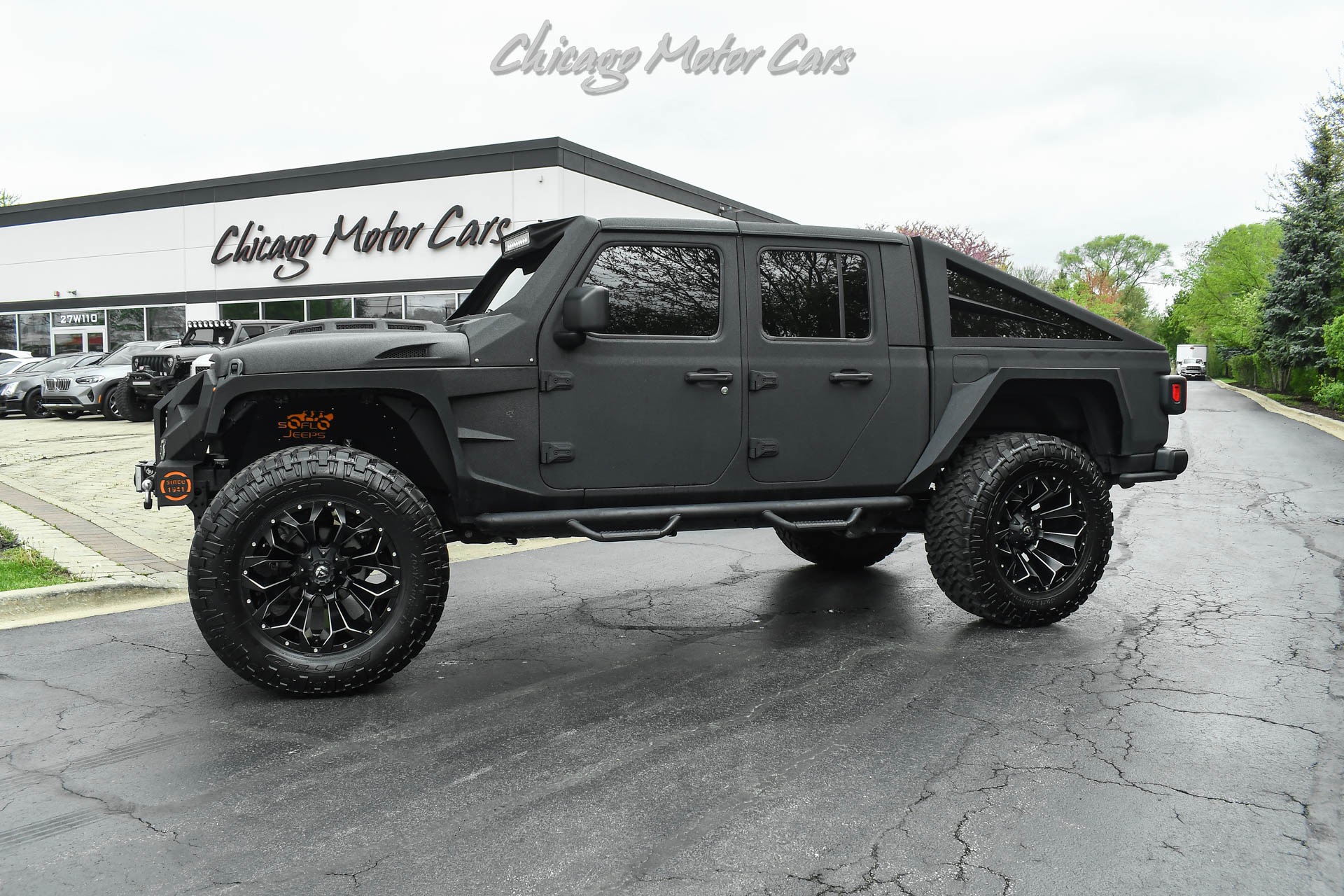 Used-2021-Jeep-Gladiator-Freedom-SOFLO-BUILD-FULL-KEVLAR-PAINT-Fuel-Wheels