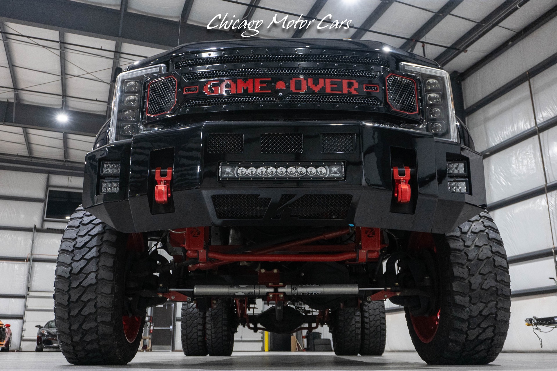 Used-2017-Ford-F-450-Super-Duty-Platinum-No-Expense-Spared-Kelderman-Bumpers-American-Force-26in-Wheels-Loaded