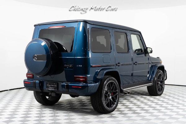 Used-2024-Mercedes-Benz-G-Class-G63-AMG-Only-54-Miles-Rare-Sea-Blue-Metallic-AMG-Night-Package-Carbon-Fiber-Trim