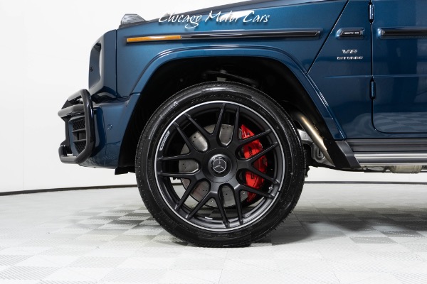 Used-2024-Mercedes-Benz-G-Class-G63-AMG-Only-54-Miles-Rare-Sea-Blue-Metallic-AMG-Night-Package-Carbon-Fiber-Trim