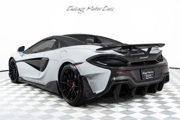 Used-2020-McLaren-600LT-Spider-Huge-MSRP-Tons-of-Carbon-Fiber-Front-End-Lifter-Only-4K-Miles-Loaded