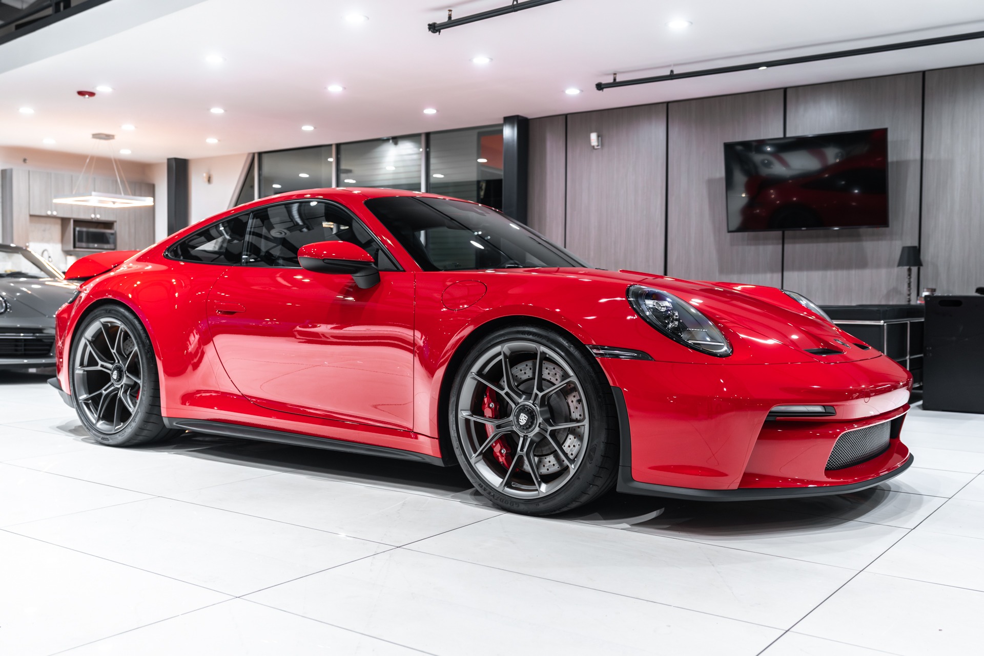 Used 2023 Porsche 911 GT3 Touring 6-Speed Manual! Guards Red! ONLY 3k ...