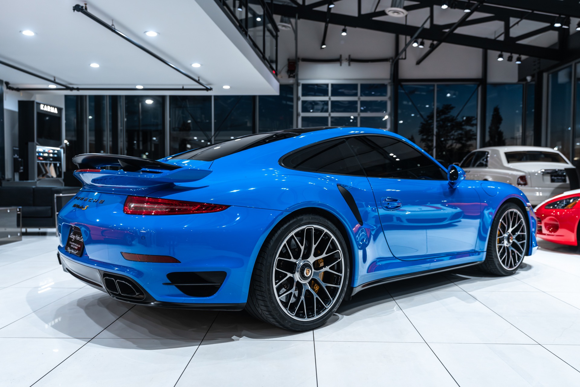 Used 2016 Porsche 911 Turbo S Coupe PTS Voodoo Blue! Aerokit! Premium ...