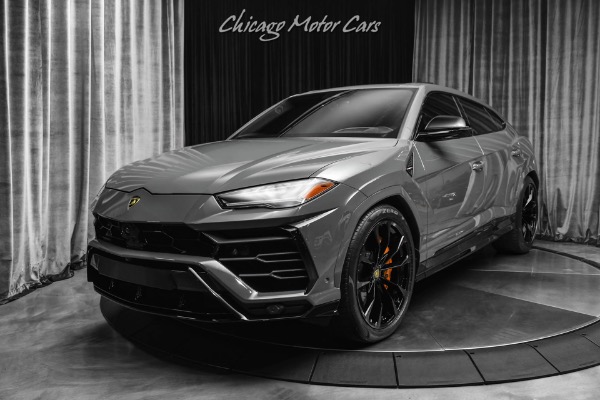 Used-2021-Lamborghini-Urus-Grigio-Telesto-B-O-3D-SURROUND-Park-Asst-Pkg-Taigete-Wheels-Panoroof