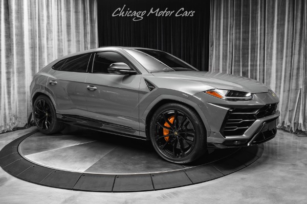 Used-2021-Lamborghini-Urus-Grigio-Telesto-B-O-3D-SURROUND-Park-Asst-Pkg-Taigete-Wheels-Panoroof