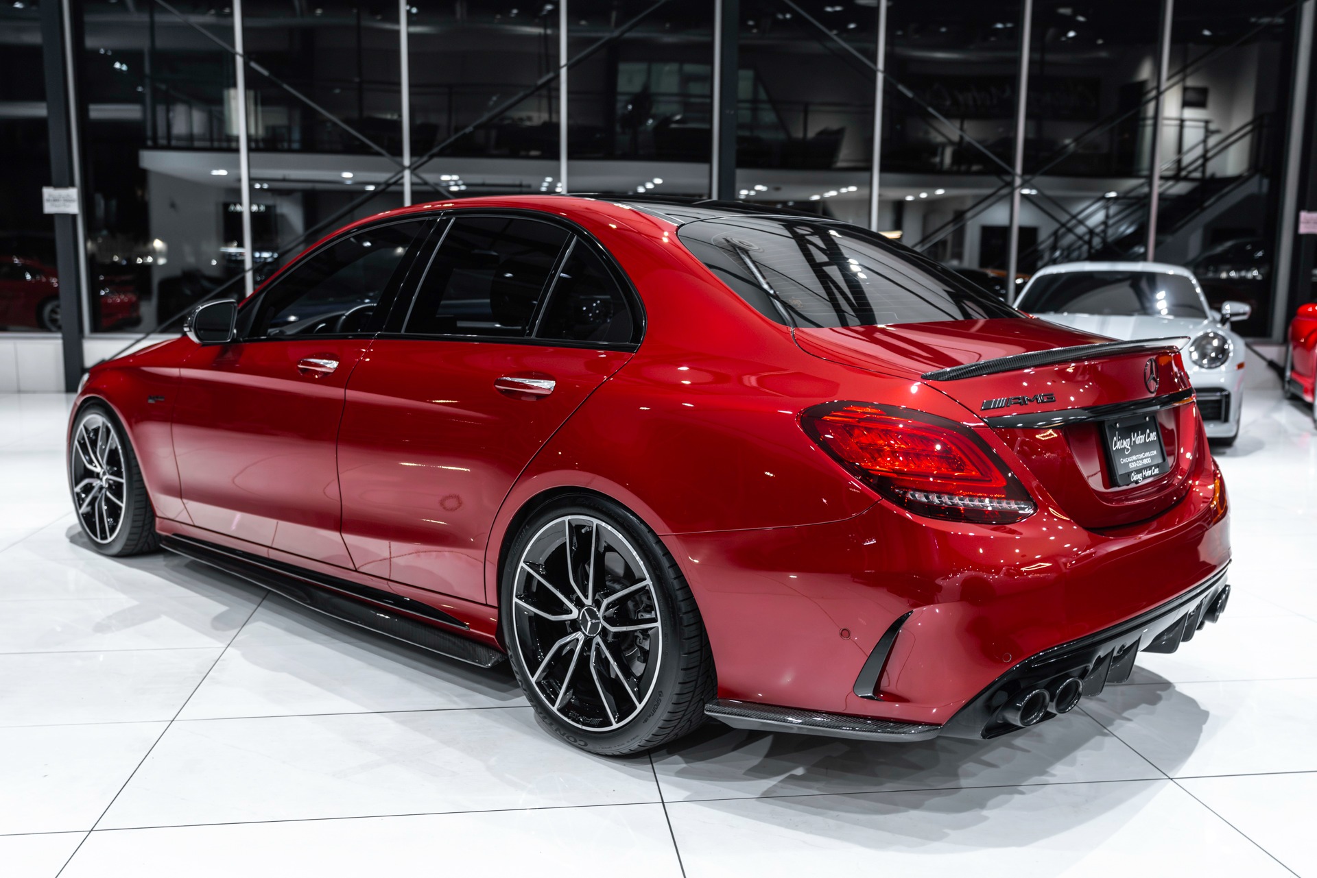 Used 2020 Mercedes-Benz C-Class Sedan AMG C43 with VIN W1KWF6EBXLR598304 for sale in West Chicago, IL